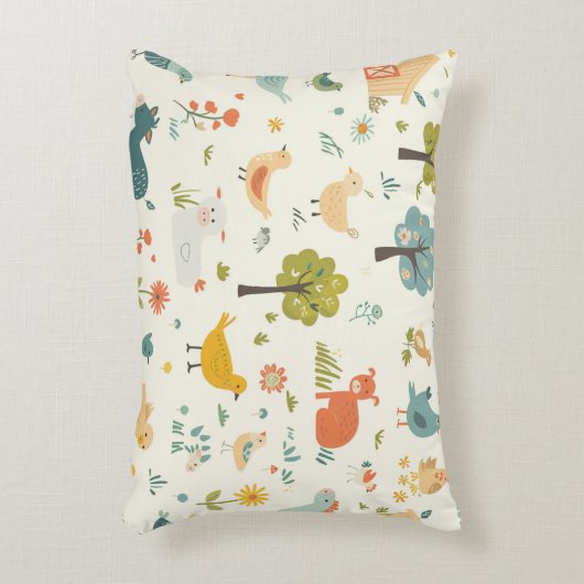 Cojín infantil de animales de granja accent kussen (Voorkant(Verticaal))