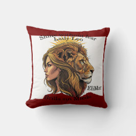 Cojín Lady Leo – Shine Without Fear Kussen