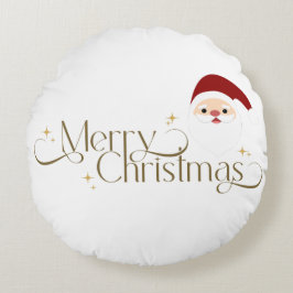 Cojín navideño papa noel rond kussen