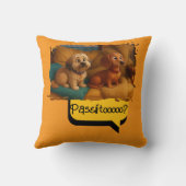 Cojín Perritas Hermanas Aventureras Kussen (Achterkant)