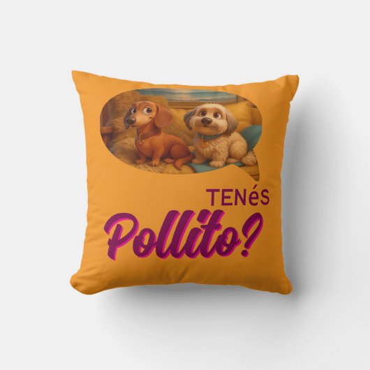 Cojín Perritas Hermanas Aventureras Kussen (Voorkant)