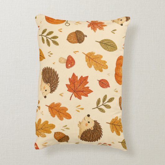 Cojín rectangular con estampado de otoño accent kussen (Achterkant (Verticaal))