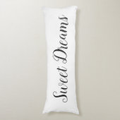 Cojin rectangular con Frase Sweet Dreams Lichaamskussen (Voorkant Verticaal)