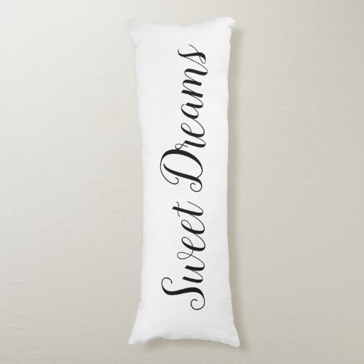 Cojin rectangular con Frase Sweet Dreams Lichaamskussen (Voorkant Verticaal)