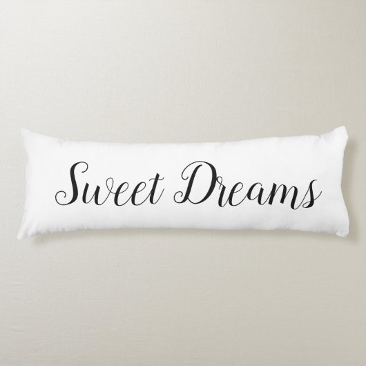 Cojin rectangular con Frase Sweet Dreams Lichaamskussen (Voorkant)