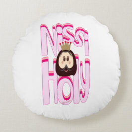 Cojín redondo Nissi Holy Rond Kussen