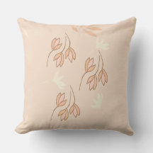 Cojin romantico con flores