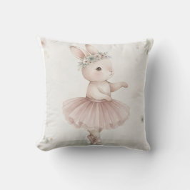 Cojín tierno con diseño de conejita,Personalizable Kussen