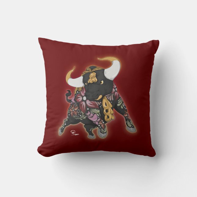 Cojín Torito De Pucará Kussen (Voorkant)