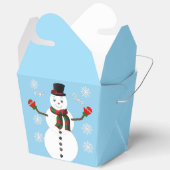 Cojines, Cojín de 16" x 16" snowman  Bedankdoosjes (Open)