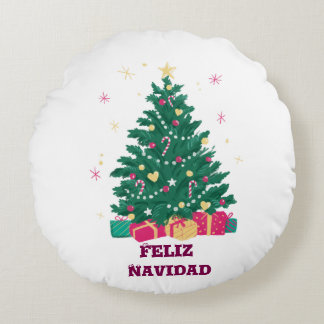 Cojines navideños rond kussen