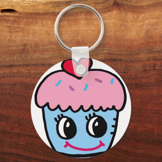 Cokaart met hart sleutelhanger (Voorkant)