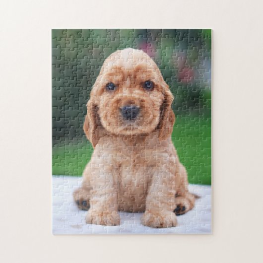 Coker Spaniel Puppy Legpuzzel (Verticaal)
