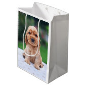 Coker Spaniel Puppy Medium Cadeauzakje (Achterkant Gekanteld)