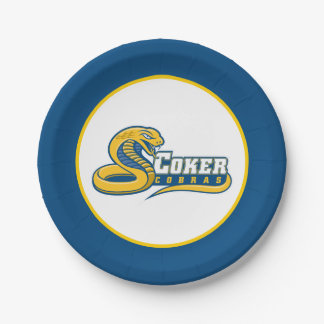 Coker University Cobras Logo Papieren Bordje