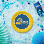 Coker University Cobras Logo Papieren Bordje (Feest)