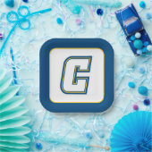 Coker University Logo Papieren Bordje (Feest)