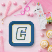 Coker University Logo Papieren Bordje (Feest)