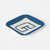 Coker University Logo Papieren Bordje (Gebogen)