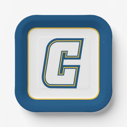Coker University Logo Papieren Bordje (Voorkant)