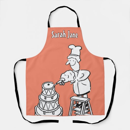 Cokers Schort van reukCake decorteren (Voorkant)