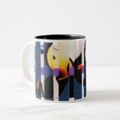 COL 20 TWEEKLEURIGE KOFFIEMOK (Voorkant links)