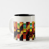 COL 34 TWEEKLEURIGE KOFFIEMOK (Voorkant links)