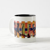 COL 38 TWEEKLEURIGE KOFFIEMOK (Voorkant links)