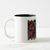 COL 46 TWEEKLEURIGE KOFFIEMOK (Links)