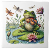 Col Country kikkerliefhebbers Tegeltje (Voorkant)