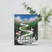 Col de la Bonette, Frankrijk Briefkaart (Staand voorkant)