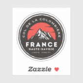 col de la colombiere , franse alpen sticker (Vel)