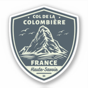 Col de la Colombière, Franse Alpen Sticker