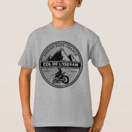 Col de l'Iseran Franse Alpes motorfiets tour T-shirt