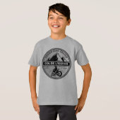 Col de l'Iseran Franse Alpes motorfiets tour T-shirt (Voorkant volledig)