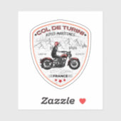 Col de Turini, Alpes-Maritimes Sticker (Vel)