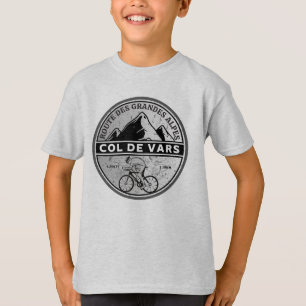 Col de Vars Franse Alpes fietstocht T-shirt