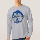 Col de Vars Franse Alpes fietstocht T-shirt (Voorkant)