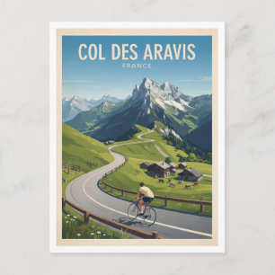 Col des Aravis La Clusaz Frankrijk Reis Cadeau Briefkaart