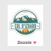 Col d'Izoard D 902 Massif du Queyras Sticker (Vel)