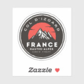 Col d'Izoard D 902 Massif du Queyras Sticker (Vel)