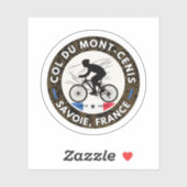 Col du Mont Cenis Frans massief Alpiene geschenken Sticker (Vel)