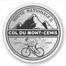 Col du Mont Cenis Franse massief alpine fiets