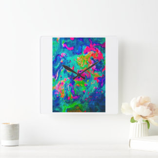 COL-klok Vierkante Klok