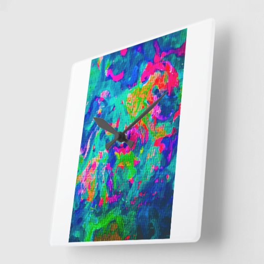 COL-klok Vierkante Klok (Hoek)