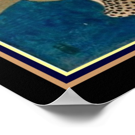 "Cola Abrigo" Art Deco Afdruk van Chilton Longley Poster (Hoek)