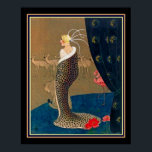 "Cola Abrigo" Art Deco Afdruk van Chilton Longley Poster<br><div class="desc">Art Deco Afdrukken met de titel "Cola Abrigo" van Chilton Longley</div>