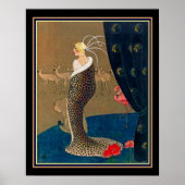 "Cola Abrigo" Art Deco Afdruk van Chilton Longley Poster (Voorkant)