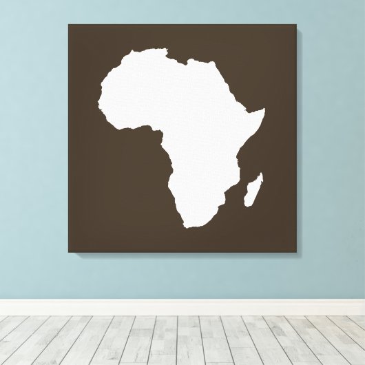 Cola Audacious Africa Canvas Afdruk (Insitu (Houten vloer))