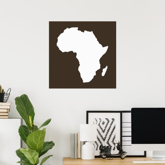 Cola Dappere Afrika Poster (Thuiskantoor)